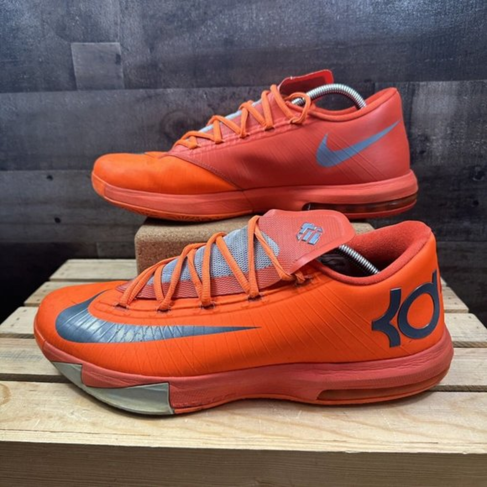 Nike KD 6 NYC 66 (2013) ‘Total Orange’ Kevin Durant 599424-800 Size 13‎